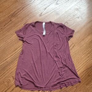 lululemon athletica Short Sleeve Tee in Plum